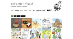Desktop Screenshot of lisarosalieeisenberg.com